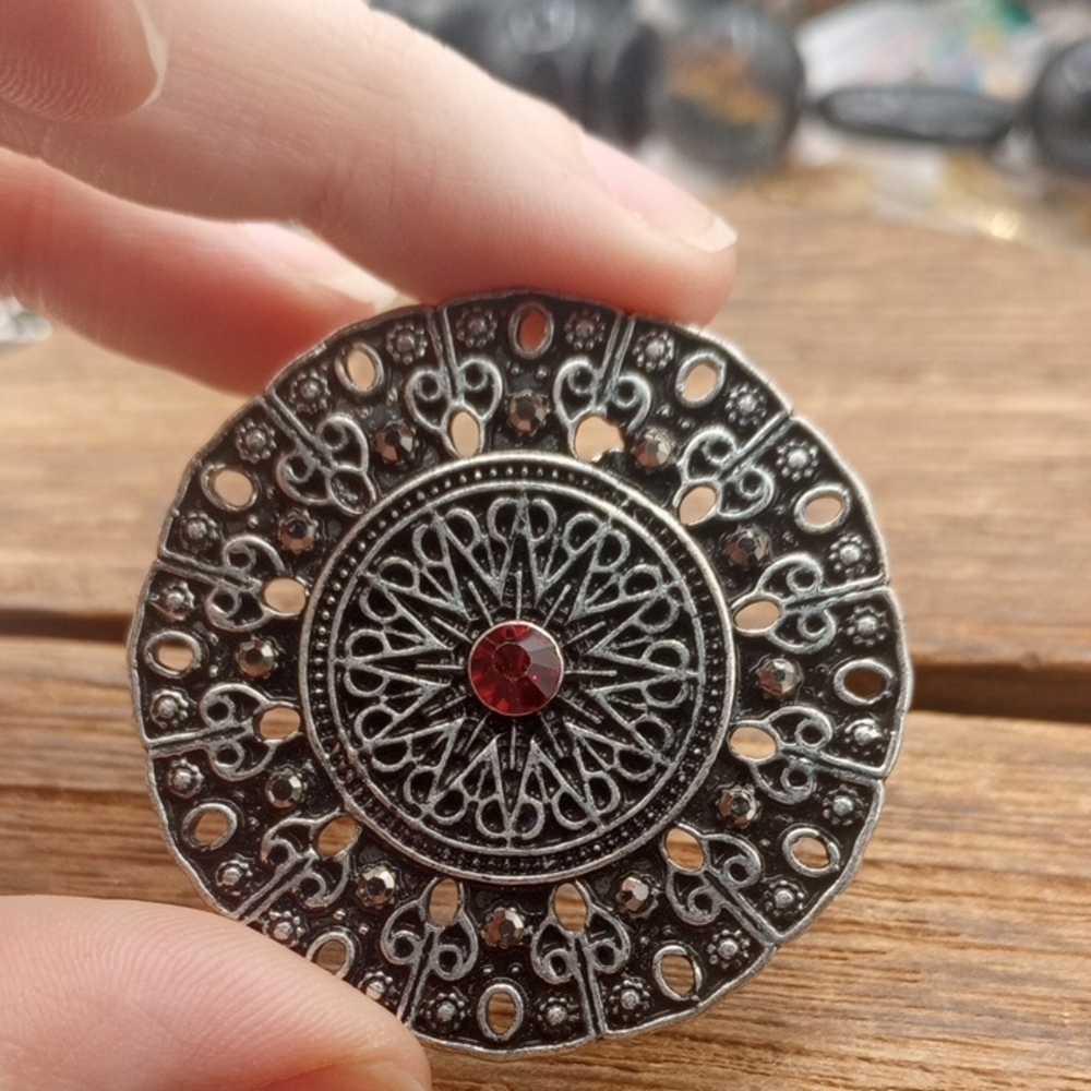 Stunning Ruby Amulet Pendant P243